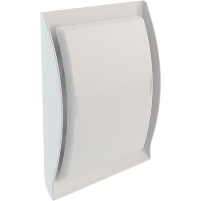 GRILLE VENTILATION DESIGN BLANCHE TUBE Ø125 100CM3