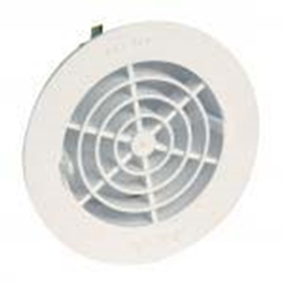GRILLE VENTILATION DE TUBE Ø100MM A FERMETURE - MOUSTIQUAIRE