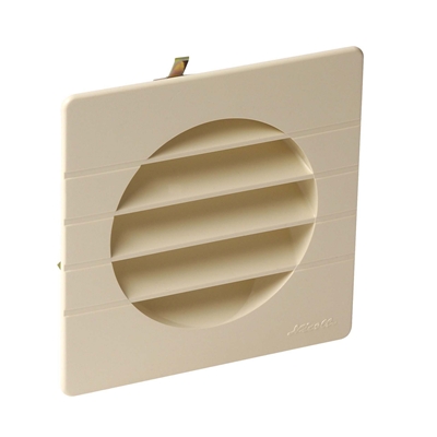 GRILLE VENTILATION EXTERIEURE SABLE TUBE Ø80 - MOUSTIQUAI