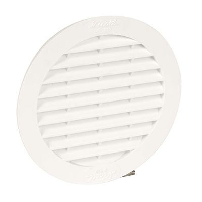 GRILLE VENTILATION APPLIQUE Ø100MM - MOUSTIQUAIRE
