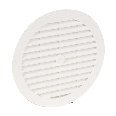 GRILLE VENTILATION APPLIQUE Ø125MM - MOUSTIQUAIRE