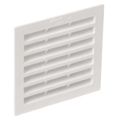 GRILLE VENTILATION EN APPLIQUE 100X100 - MOUSTIQUAIRE