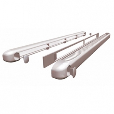 KIT COMPLET ENTREE AIR AERAULIQUE BLANC POUR MENUISERIE