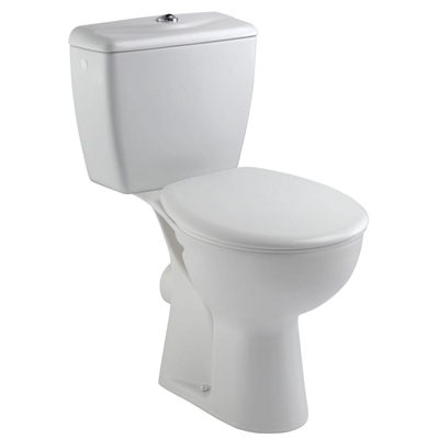 PACK WC SH EOLIA BLANC AVEC ABATTANT ET MÉCANISME 3/6L