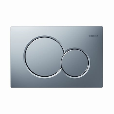 PLAQUE DE DECLENCHEMENT SIGMA 01 CHROMEE