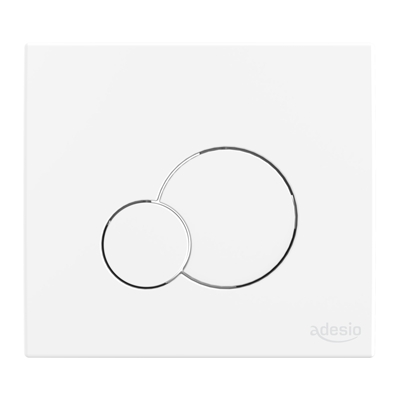 PLAQUE DE COMMANDE DOMAO BLANCHE POUR BATI SUPPORT