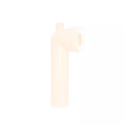 PIPE WC LONGUE 90° Ø 93MM MÂLE À PIQUAGE Ø 40MM FEMELLE