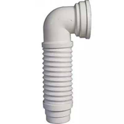PIPE SOUPLE COUDÉE DE WC