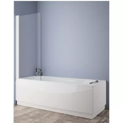 ÉCRAN DE BAIGNOIRE PIVOTANT VERRE CLAIR