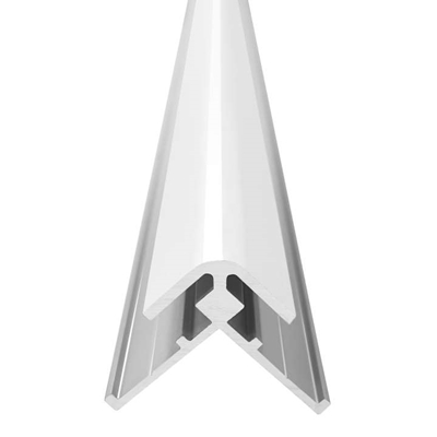 PROFILE D'ANGLE EXTERIEUR BLANC  POUR VIPANEL H2.55M