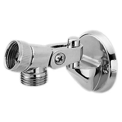 SUPPORT DOUCHETTE MURAL ARTICULÉ CHROMÉ