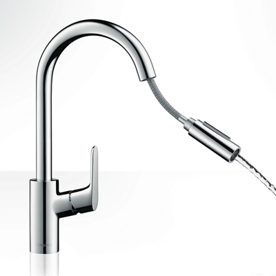 MITIGEUR ÉVIER FOCUS DOUCHETTE EXTRACTIBLE