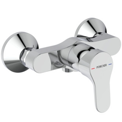 MITIGEUR DOUCHE MURAL OLYOS CHROME