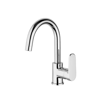 MITIGEUR LAVABO BEC HAUT C2 DOMAO CHROME