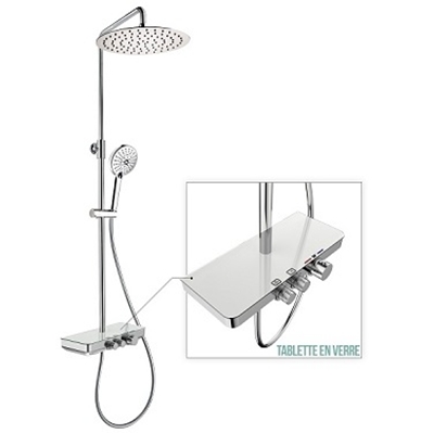 COLONNE DE DOUCHE DOMAO 300 AVEC THERMOSTATIQUE