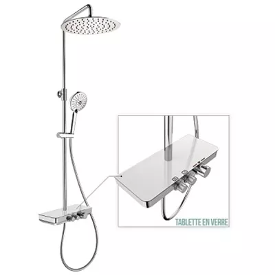 COLONNE DE DOUCHE DOMAO 300 AVEC THERMOSTATIQUE