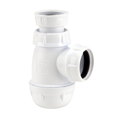 SIPHON BIDET À ÉCROU 33X42 SORTIE Ø 32MM RÉGLABLE EN HAUTEUR