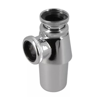 SIPHON BIDET À ÉCROU 33X42 SORTIE Ø32MM RÉGLABLE EN HAUTEUR