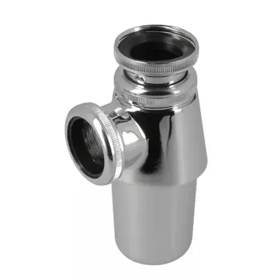 SIPHON BIDET À ÉCROU 33X42 SORTIE Ø32MM RÉGLABLE EN HAUTEUR