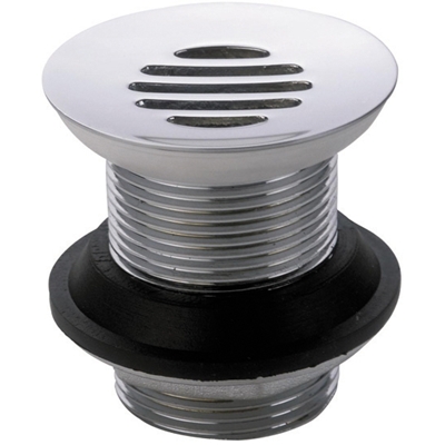 CLAPET À ÉCOULEMENT LIBRE LAITON CHROMÉ HAUTEUR 100MM