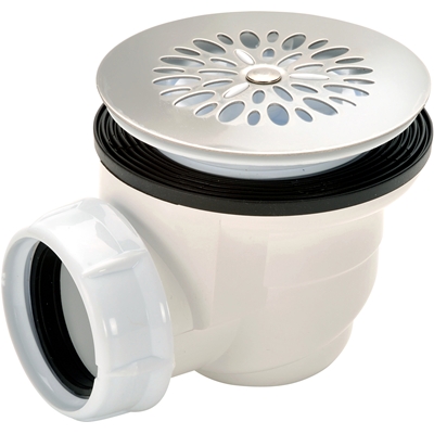 BONDE HORIZONTALE PVC DOUCHE A GRILLE Ø 60    580