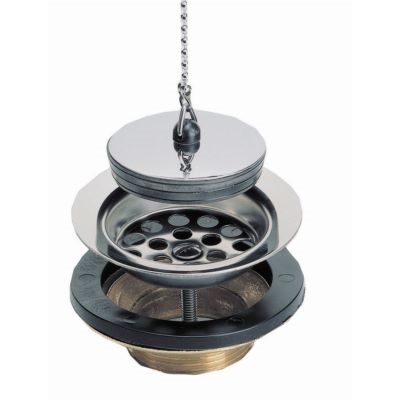 BONDE EVIER LAITON  D.84MM POUR EVIER GRES