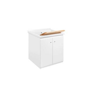MEUBLE BLINK BLANC POUR BAC A LAVER 59X60X80CM