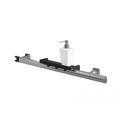 BARRE D'APPUI MULTIFONCTION DOUXGE 50 CM ALU ANODISÉE
