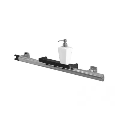 BARRE D'APPUI MULTIFONCTION DOUXGE 50 CM ALU ANODISÉE