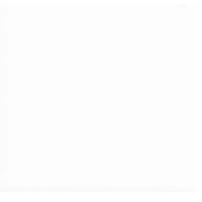 FAIENCE 20X20CM BLANC BRILLANT PATE ROUGE