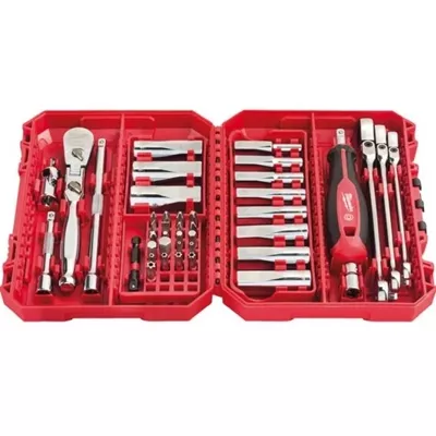 SET DE CLIQUET ¼ CLÉS MIX & DOUI L 42PCS