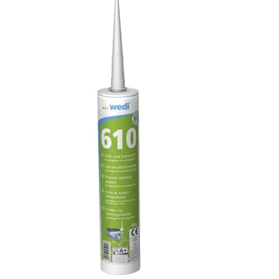 CARTOUCHE 310ML COLLE POLYMERE WEDI 610