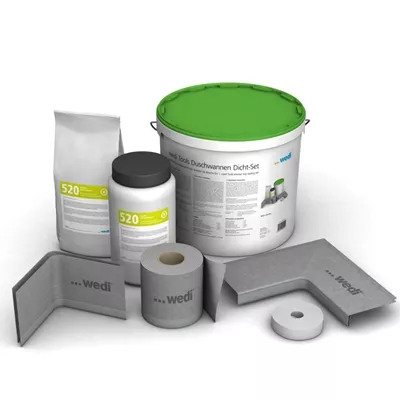 KIT D'ETANCHEITE POUR RECEVEURS RESINE, ACRYLIQUE ET CERAMIQUE