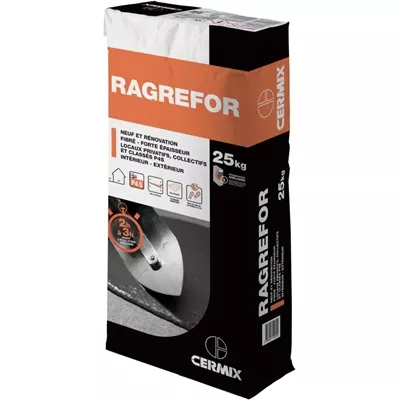 RAGRÉAGE FIBRÉ RAGREFOR SAC DE 25KG