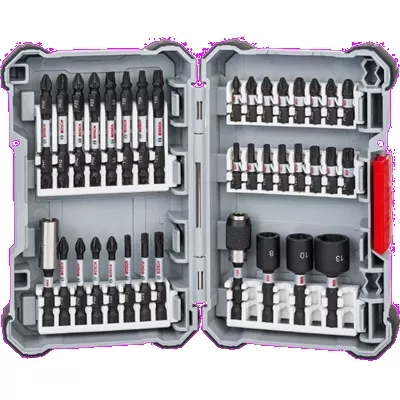 COFFRET MODULABLE 36 PIECES EMBOUTS +¨DOUILLES IMPACT