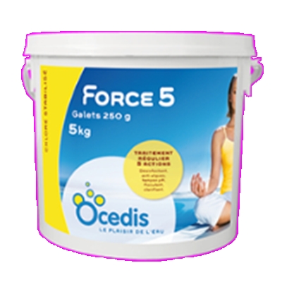 FORCE 5 MULTIACTION 5 KG GALETS 250 G NON COMBURANT
