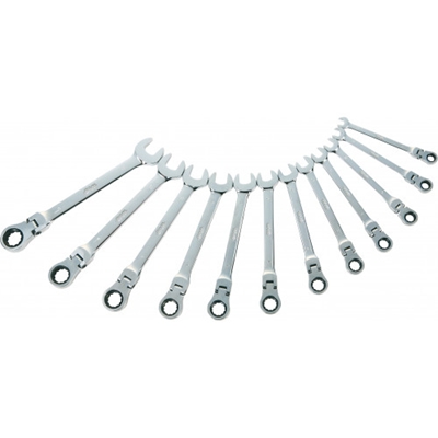 JEU DE 12 CLES MIXTES A CLIQUET ARTICULE SAM 50CTJ12Z
