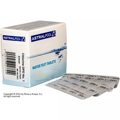 RÉACTIF DPD1 POUR PHOTOMETRE 511051BT – 250 PASTILLES