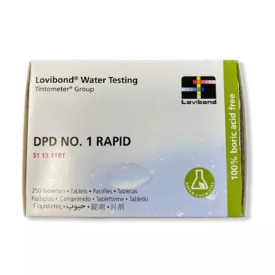 REACTIFS DPD1 RAPID CHLORE LIBRE 511311BT – 250 PASTILLES
