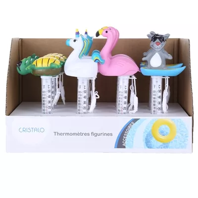 THERMOMETRE FLOTTANT AVEC FIGURINE