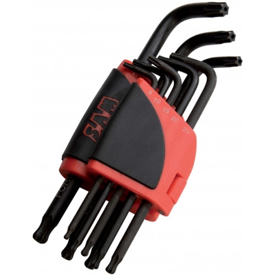 RATELIER DE 8 CLES MALES LONGUES RESISTORX