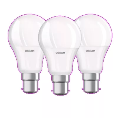 LOT 3 LED STANDARD 8,5W=60 B22 CHD DEP