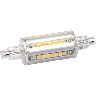 LAMPE  R7S 78MM, 360°, LED 6W 3000K 650LM, CL.ENERG. E, 30000H