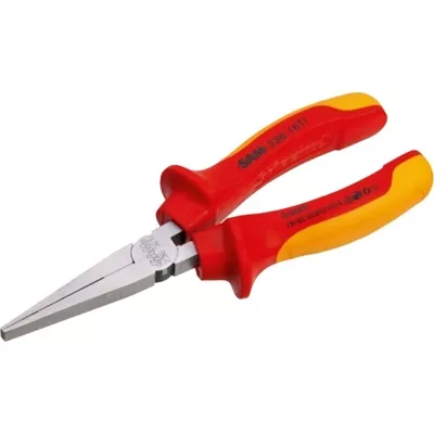 PINCE À BEC PLAT ISOLÉE 1000V LONGUEUR 165MM