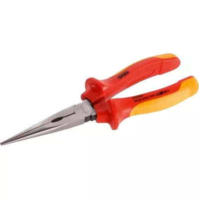 PINCE À BEC DEMI-ROND  DROITE ISOLÉE 1000V