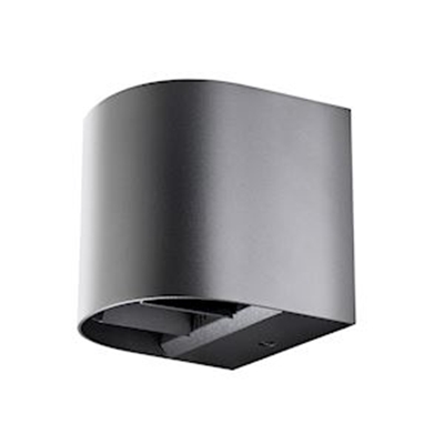 ARTES ROUND GRAPHITE APPLIQUE 340LM 3000K RA>80 COUPURE DE PHASE DESCENDANTE