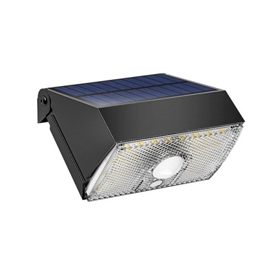 MINI APPLIQUE SOLAIRE NOIR DETECTION 1000LM IP65
