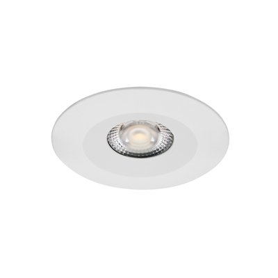ASPEN - ENCASTRE ROND, FIXE, BLANC, LED 5W 36° 450LM 3000/4000K (CCT)