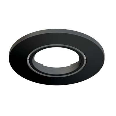 COLLERETTE CLIPSABLE POUR ENCASTRE EDOS, COULEUR : NOIR