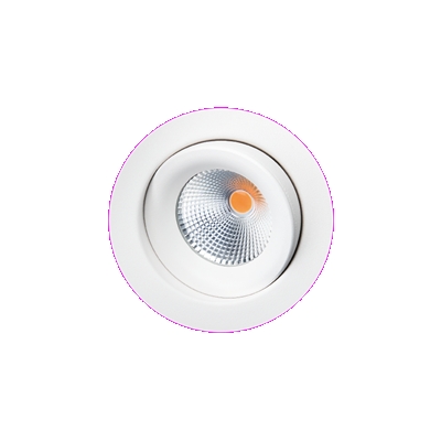 SPOT JUNISTAR ECO ORIENT BLANC 550LM 3000K RA 98 COUPURE DE PHASE